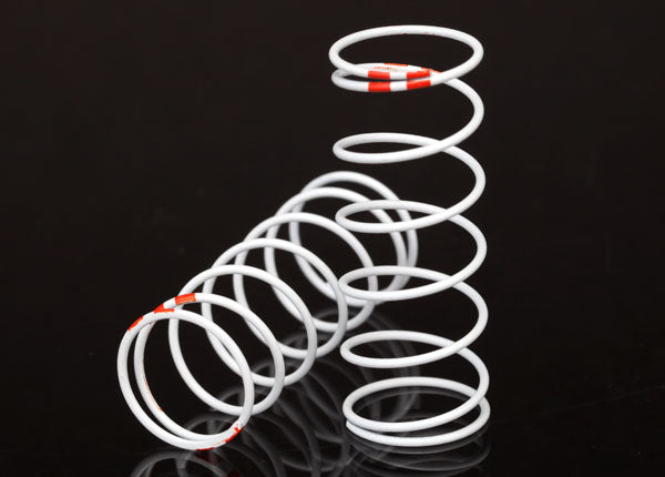 Traxxas 7440 Spring, shock, White (GTR long) (0.623 Rate orange) (1 pair) - TRA7440
