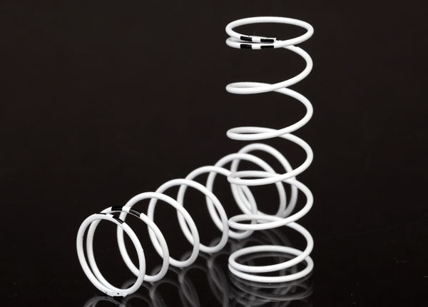Traxxas 7446 Spring, shock, White (GTR xx-long) (0.874 Rate black) (1 pair) - TRA7446
