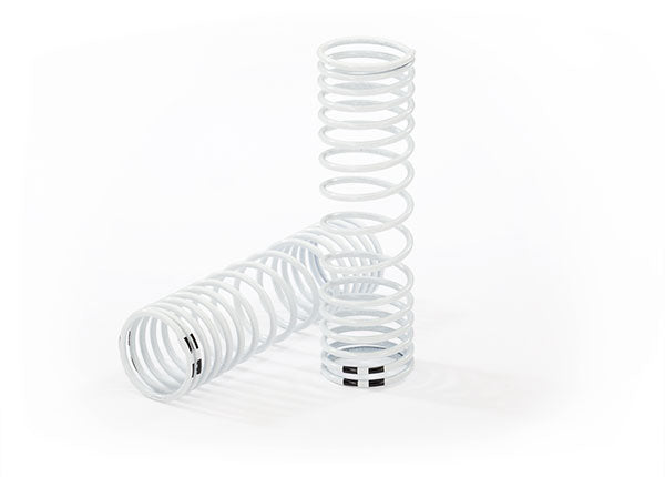 Traxxas 7457 Springs , Rear (white) (progressive Rate) (2) - TRA7457