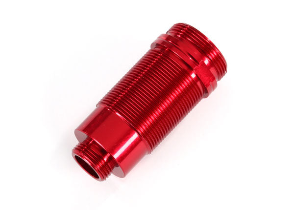 Traxxas 7466R Body , GTR long shock , aluminum (red-anodized) (PTFE-coated bodies) (1) - TRA7466R