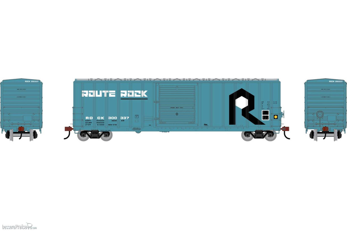 Athearn HO 50' FMC 5347 Single Door Box Car, Rock Island (RI) #300337