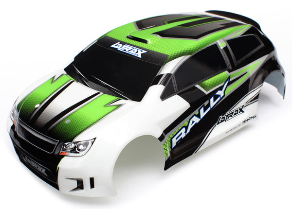 Traxxas 7513 Body, LaTrax 1/18 Rally, Green (painted)/ decals - TRA7513