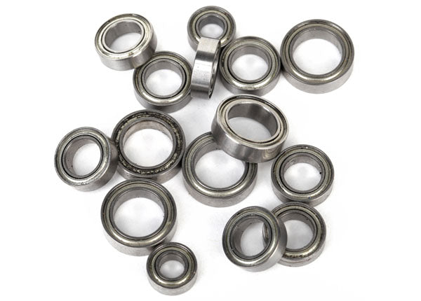 Traxxas 7541X Bearings: 4x8mm (2), 6x10mm (8), 8x12mm (5) - TRA7541X