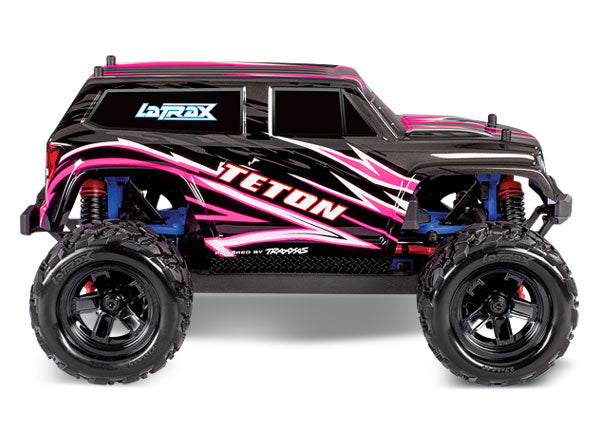 Traxxas 76054-5-PINK LaTrax Teton: 1/18 Scale 4WD Electric Monster Truck - TRA76054-5-PINK