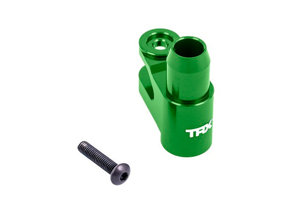 Traxxas 7747-GRN Servo Horn, Steering, 6061-T6 aluminum (green-anodized)