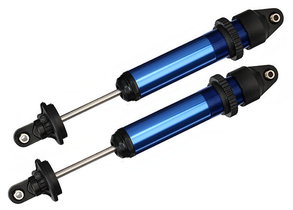 Traxxas 7761 Shocks , GTX , aluminum (blue-anodized) (fully assembled w / o Springs) (2) - TRA7761
