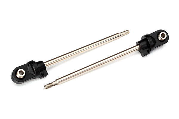 Traxxas 7763 Shaft, GTX shock, 110mm (assembled with rod ends & hollow balls) (steel, chrome finish) (2) - TRA7763