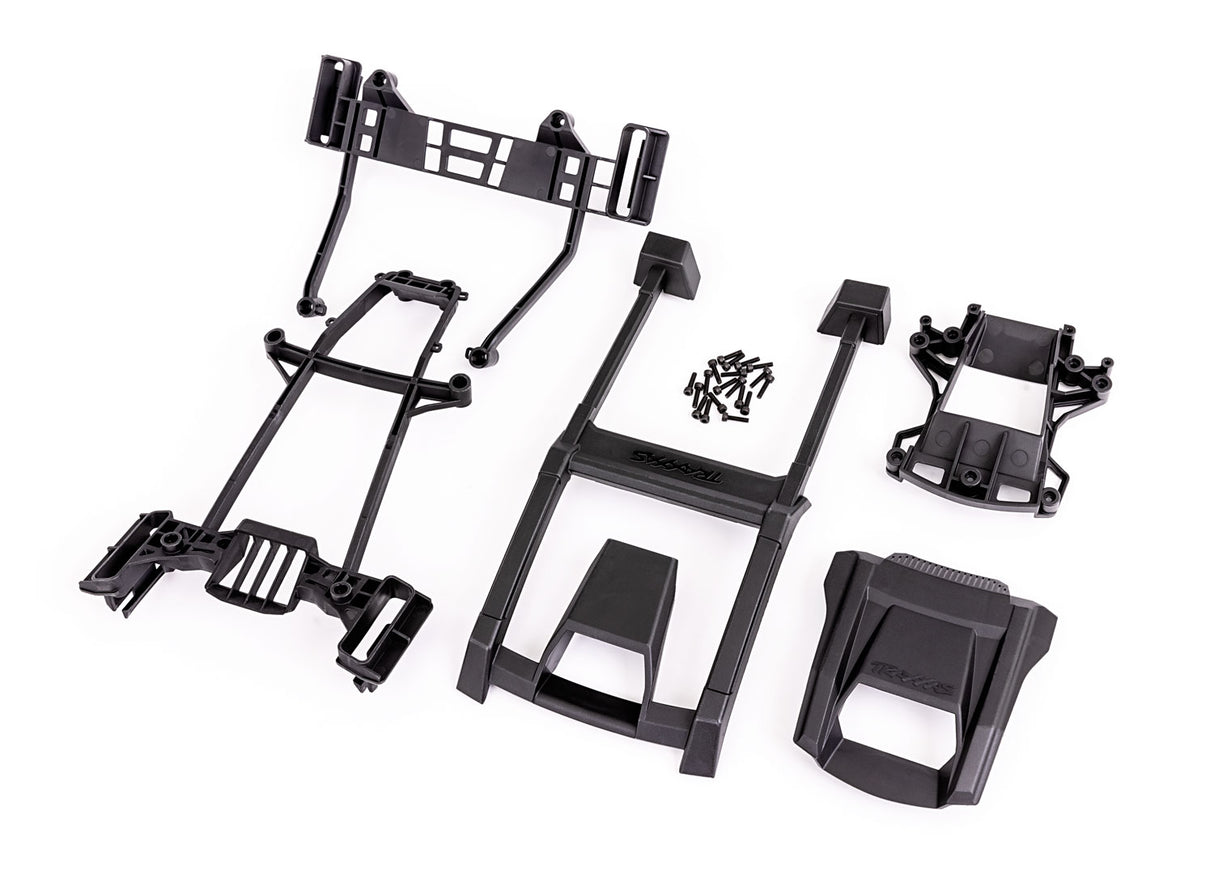 Traxxas 7813 Body support (includes Front Mount & Rear Latch, roof & hood Skid Pads)/ 3x12mm CS (19) (attaches to #7812 Body) - TRA7813