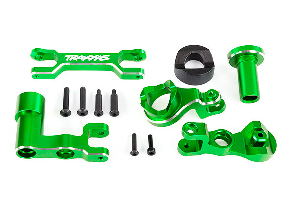 Traxxas 7843-GRN Steering Bellcranks (left & right)/ draglink (6061-T6 aluminum, green-anodized) (fits XRT)