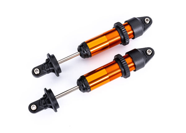Traxxas 7861T Shocks, GTX, medium (aluminum, orange-anodized) (fully assembled w/o Springs) (2) - TRA7861T