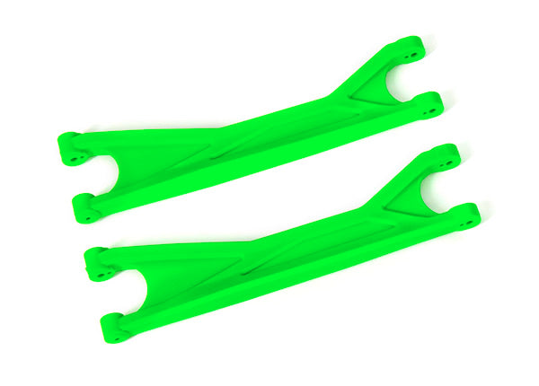 Traxxas 7892G Suspension Arms, upper, Green (left or right, Front or Rear) (2) (for use with #7895 X-Maxx WideMaxx suspension kit) - TRA7892G