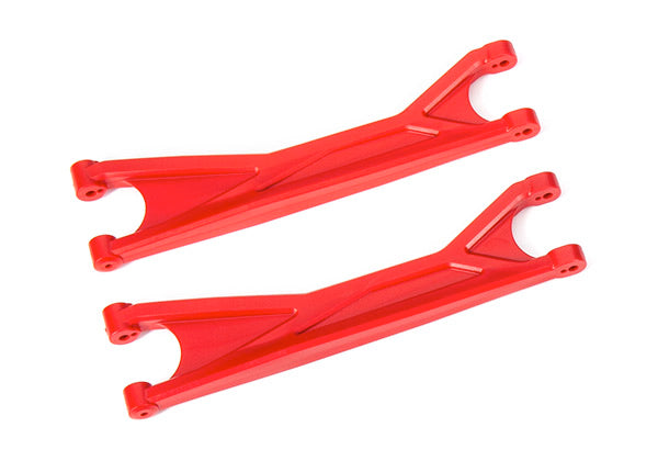 Traxxas 7892R Suspension Arms, upper, - Red (left or right, Front or Rear) (2) (for use with #7895 X-Maxx WideMaxx suspension kit) - TRA7892R