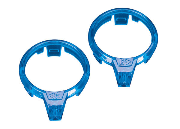 Traxxas 7962 LED lens , Motor , - Blue (left & right) - TRA7962