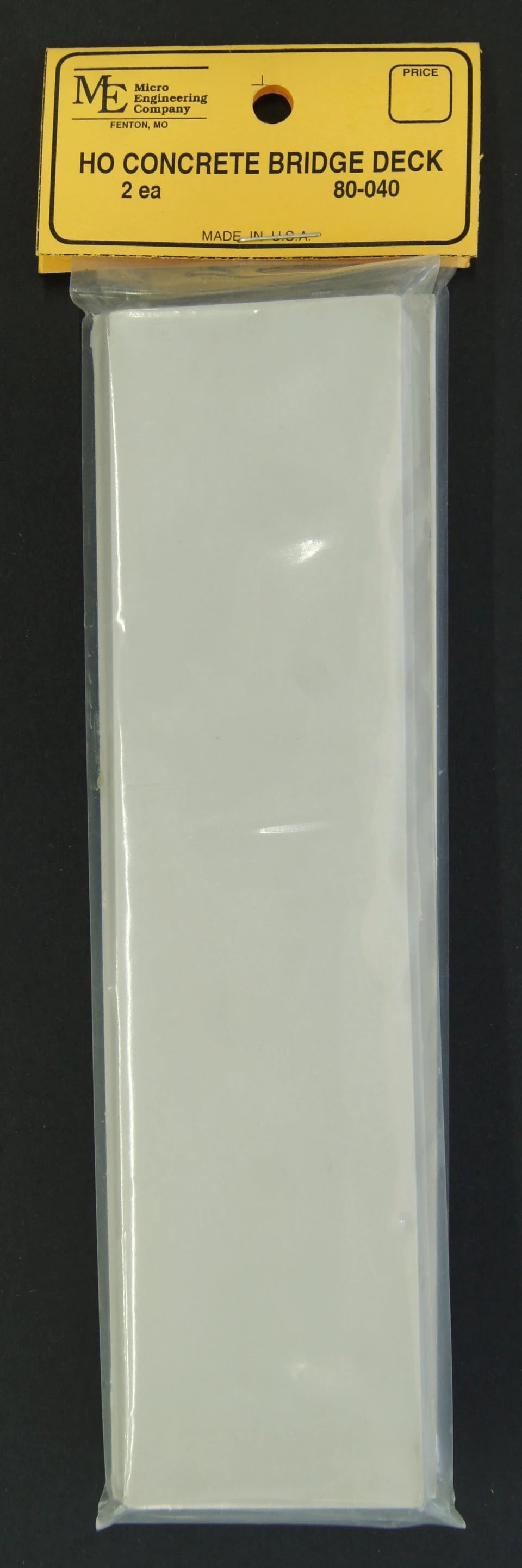 Micro Engineering 80-040 HO Concrete Bridge Deck pkg(2) - 50'