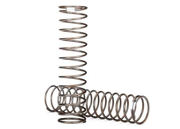 Traxxas 8043 Springs , shock (Natural finish) (GTS) (0.30 Rate , White stripe) (2) - TRA8043