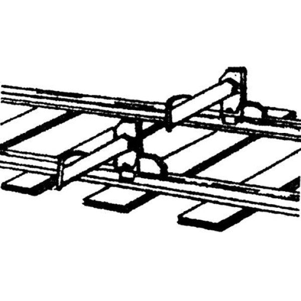 Tomar Industries N Scale Hayes Wheel Stop - 81-5803