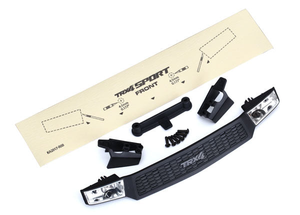 Traxxas 8116 Grille / grille retainers (2) / grille Mount / lens (2) / 2.5x8 BCS (6) (fits #8111 or #8112 Body) - TRA8116