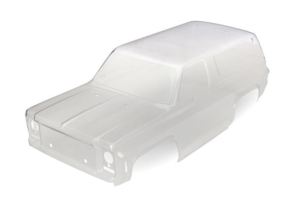 Traxxas 8130 Body , Chevrolet Blazer (1979) (Clear , requires painting) / window masks - TRA8130