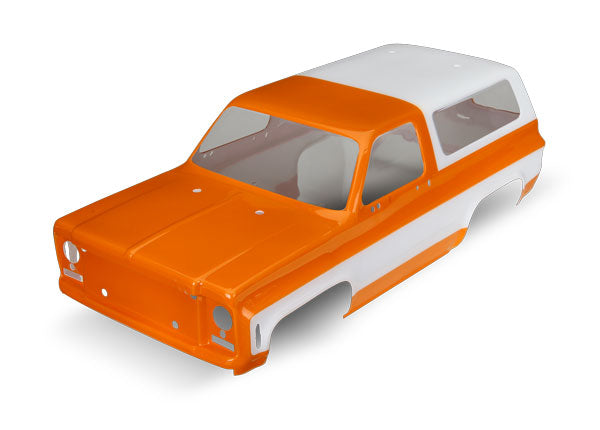 Traxxas 8130G Body , Chevrolet Blazer (1979) (orange) (requires grille , side mirrors , door handles , windshield wipers , decals) - TRA8130G