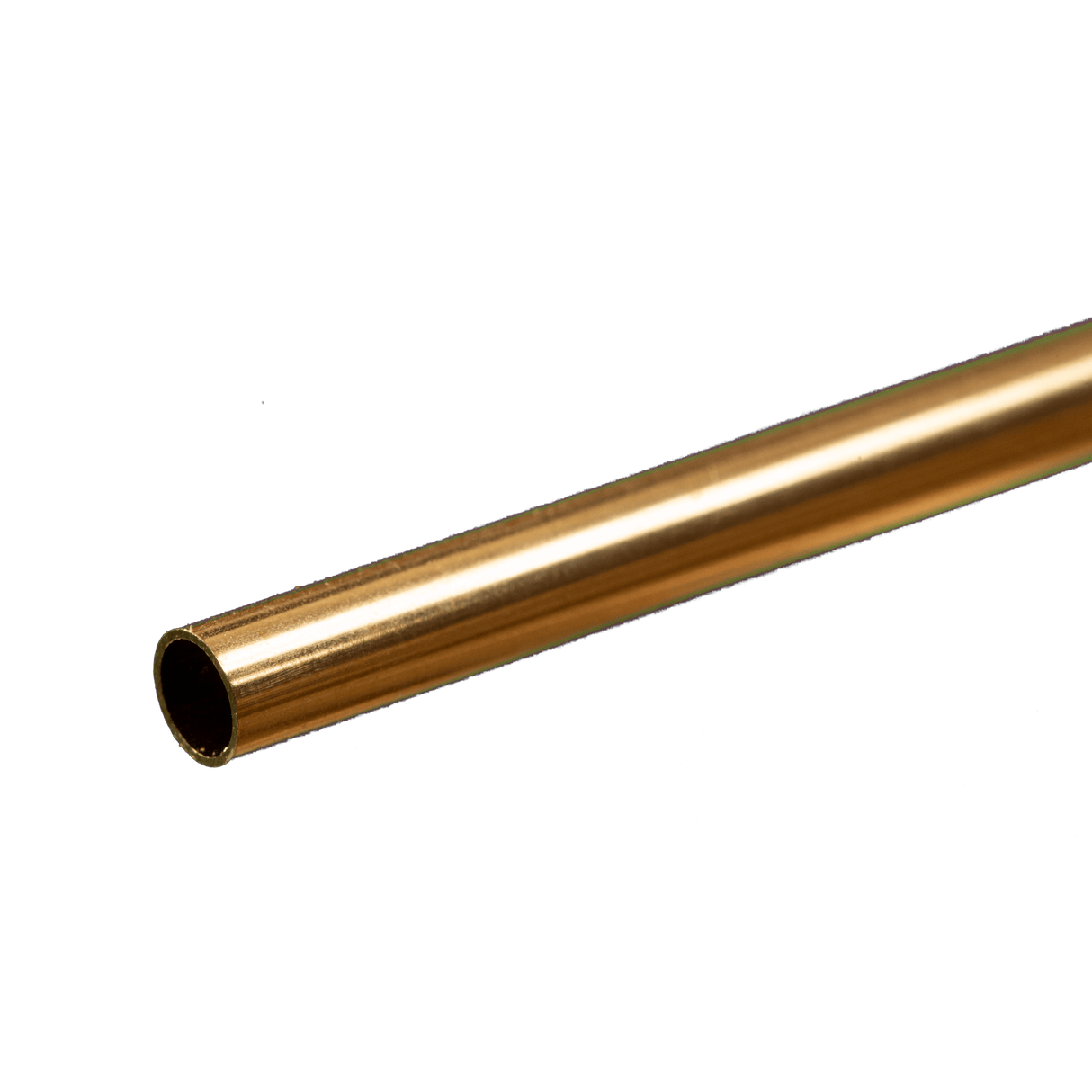K&S Engineering Brass Tube - 12" 30cm Long -- 7/32" 5.56mm OD - KNS8130