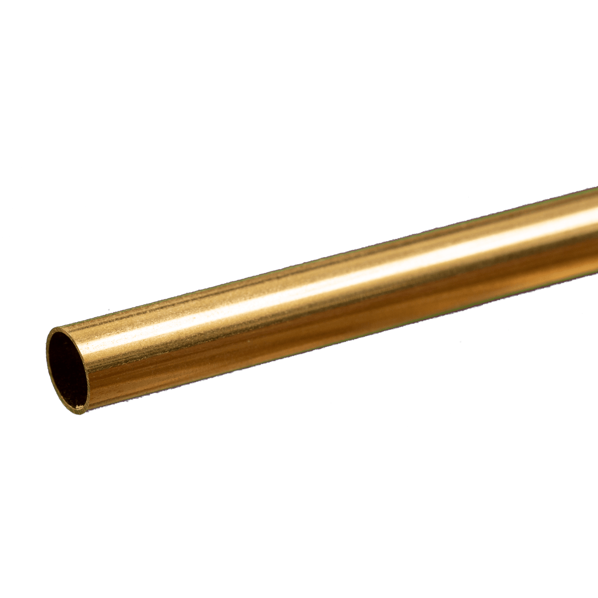 K&S Engineering Brass Tube - 12" 30cm Long -- 13/32" 10.32mm OD - KNS8136