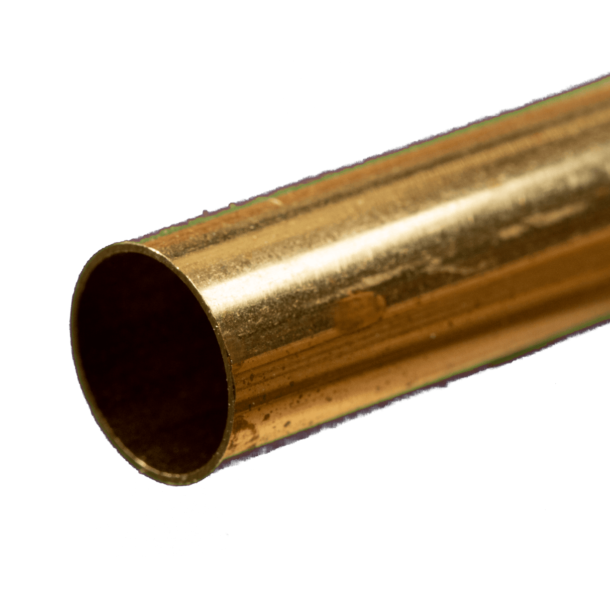K&S Engineering Brass Tube - 12" 30cm Long -- 7/16" 11.11mm Outside Diameter - KNS8137