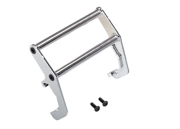 Traxxas 8138 Push Bar , bumper , chrome (assembled) (fits #8137 bumper) - TRA8138