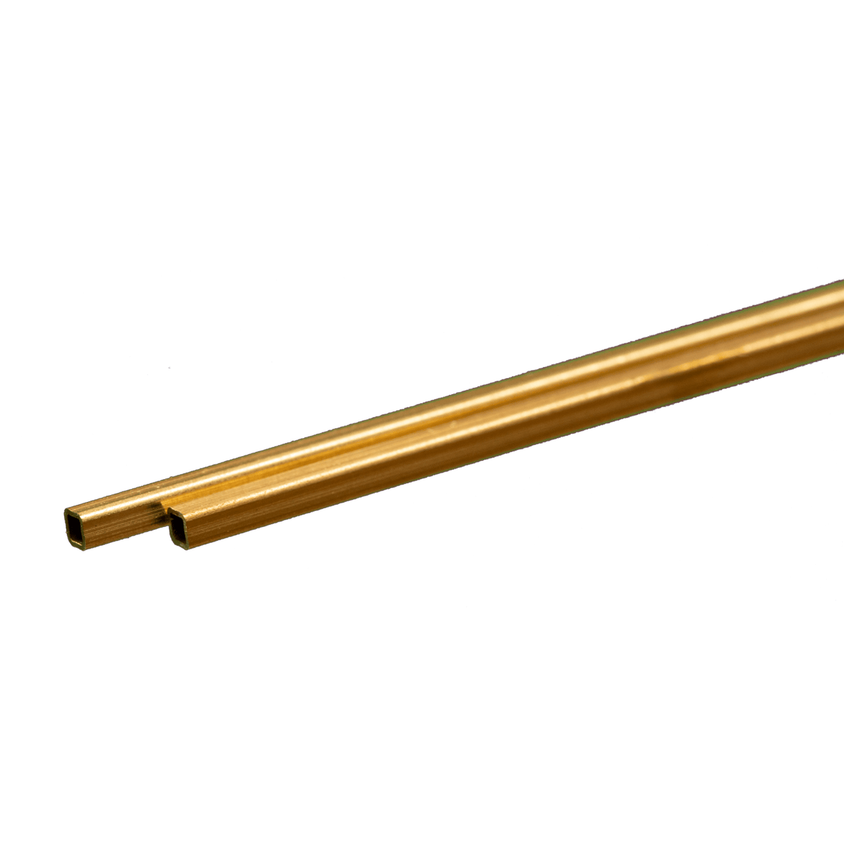 K&S Engineering Square Brass Tube 3/32", Carded, 2 ea - KNS8150