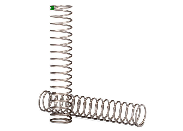 Traxxas 8156 Springs , shock , long (Natural finish) (GTS) (0.54 Rate , Green stripe) (for use with TRX-4 Long Arm Lift Kit) - TRA8156