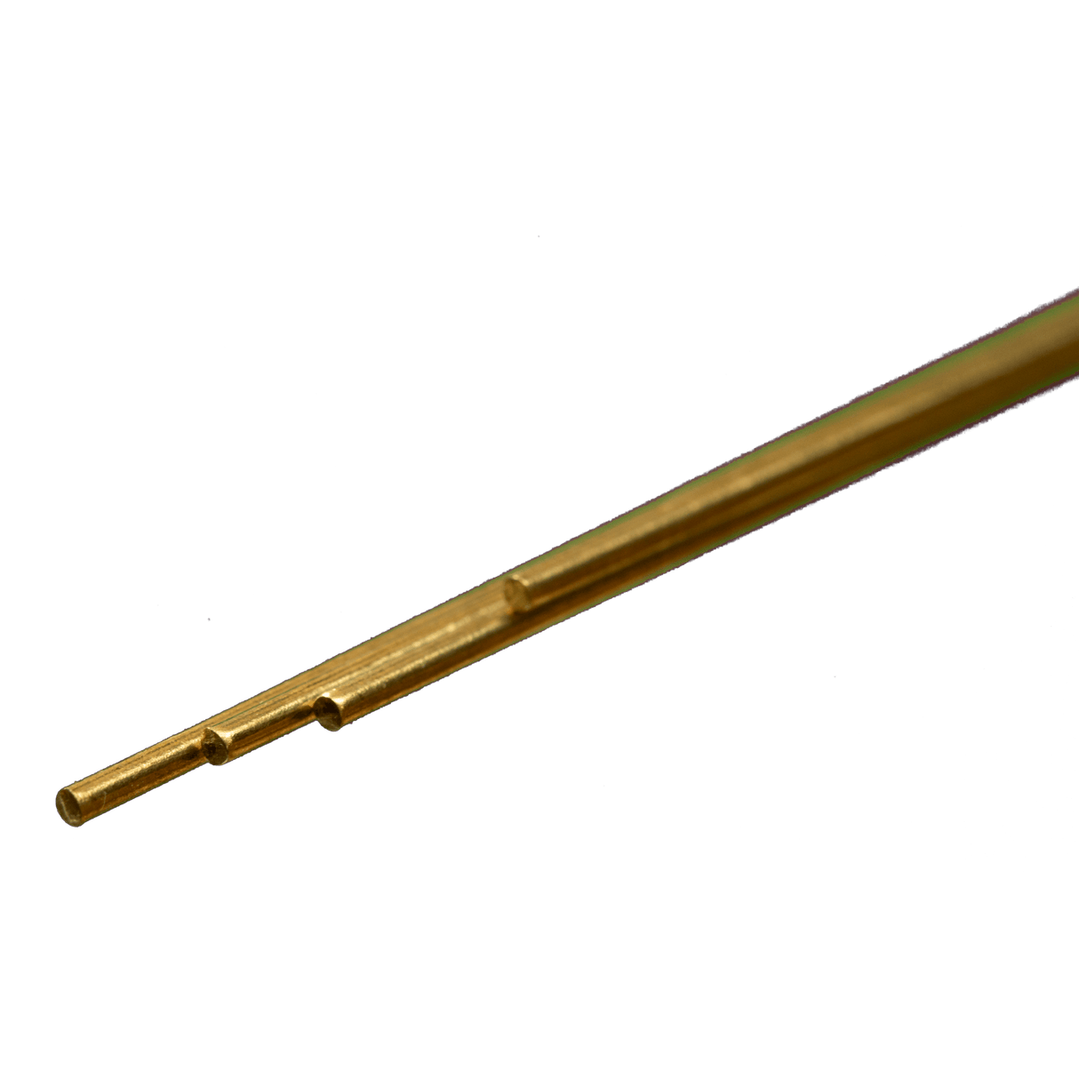 K&S Engineering Solid Brass Rod 3/64", Carded, 4 ea - KNS8161