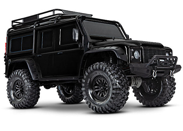 Traxxas 82056-4 TRX-4 Scale and Trail Crawler with Land Rover Defender Body - BLACK