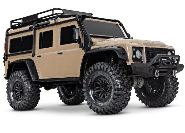 Traxxas 82056-4 TRX-4 Scale and Trail Crawler with Land Rover Defender Body - TRA82056-4-SAND