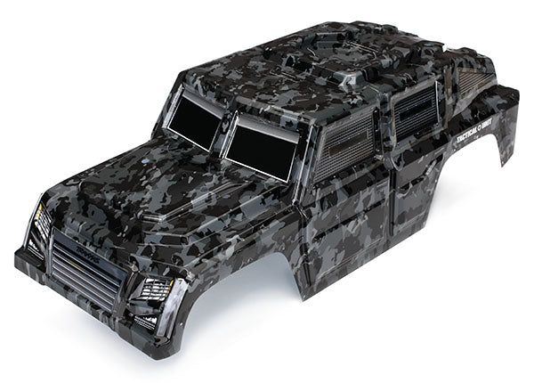 Traxxas 8211X Body , Tactical Unit , night camo (painted) / decals - TRA8211X