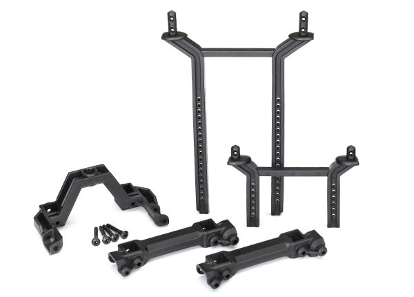 Traxxas 8215 Body Mounts & posts, Front & Rear (Complete set) - TRA8215