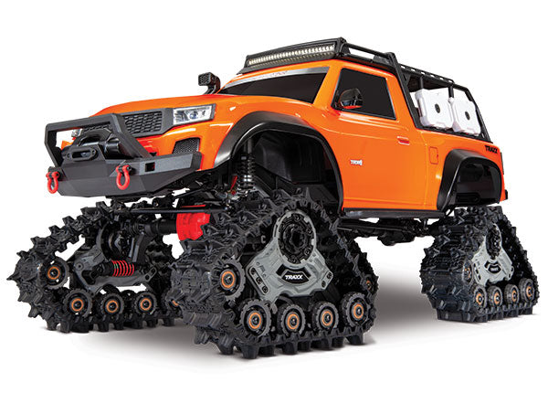 Traxxas 82234-4 TRX-4 Equipped with TRAXX (Clipless Body) - Orange