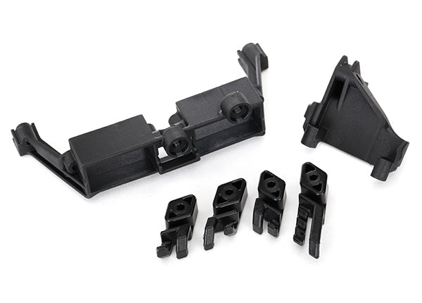 Traxxas 8240X Servo Mount , 2-speed / Servo Mount , T-Lock / wire clips - TRA8240X