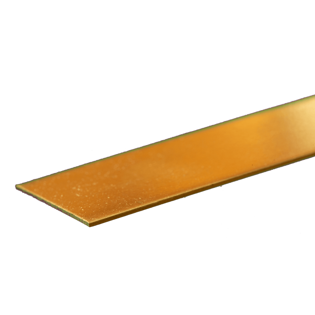 K&S Engineering Brass Strip -- 12 x 1" 300 x 25.4mm, .032 .81mm Thick - KNS8242