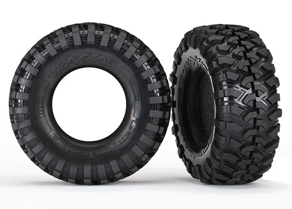 Traxxas 8270 Tires , Canyon Trail 4.6x1.9 (S1 compound) / foam Inserts (2) - TRA8270
