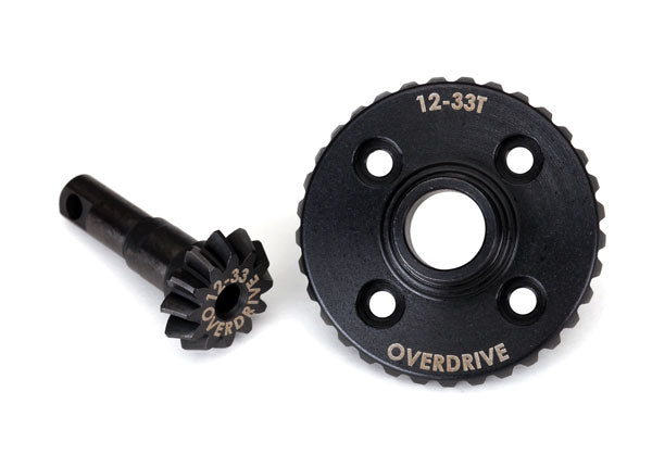 Traxxas 8287 Ring gear, Differential/ pinion gear, Differential (overdrive, machined) - TRA8287