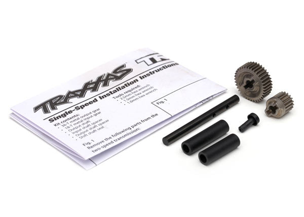 Traxxas 8296 Transmission gears , single speed , metal - TRA8296