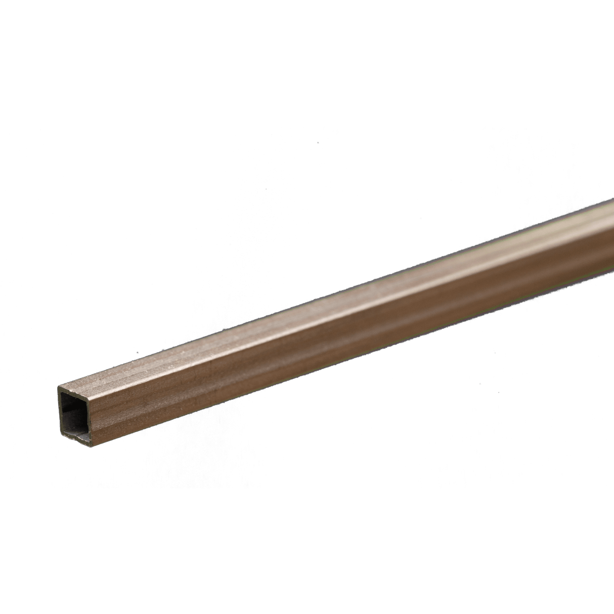K&S Engineering Square Aluminum Tube - 12" 30cm Long -- 5/32" 4mm OD .014" .36mm Thick Wall - KNS83012