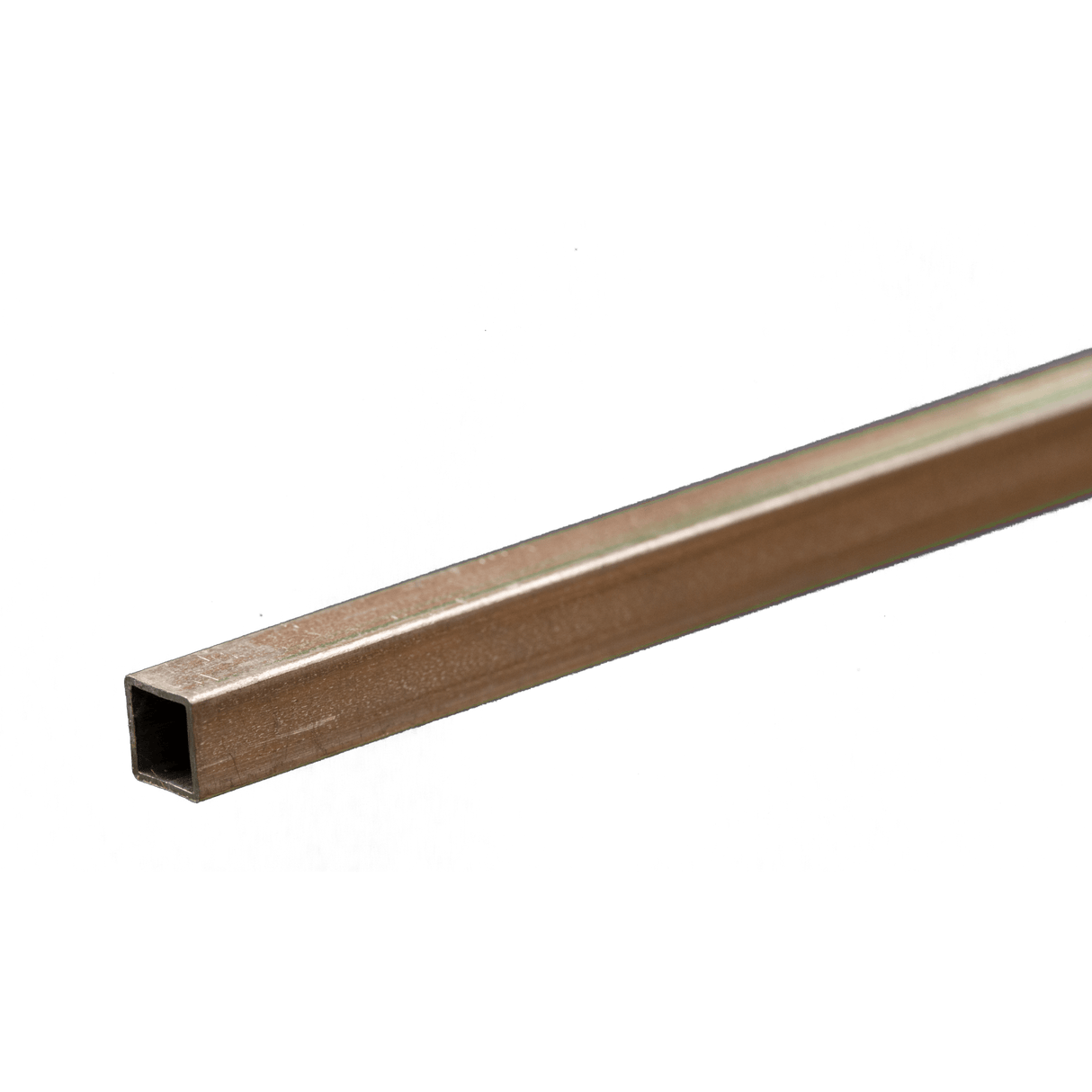 Square Aluminum Tube - 12" 30cm Long -- 3/16" 4.76mm OD .014" .36mm Thick Wall