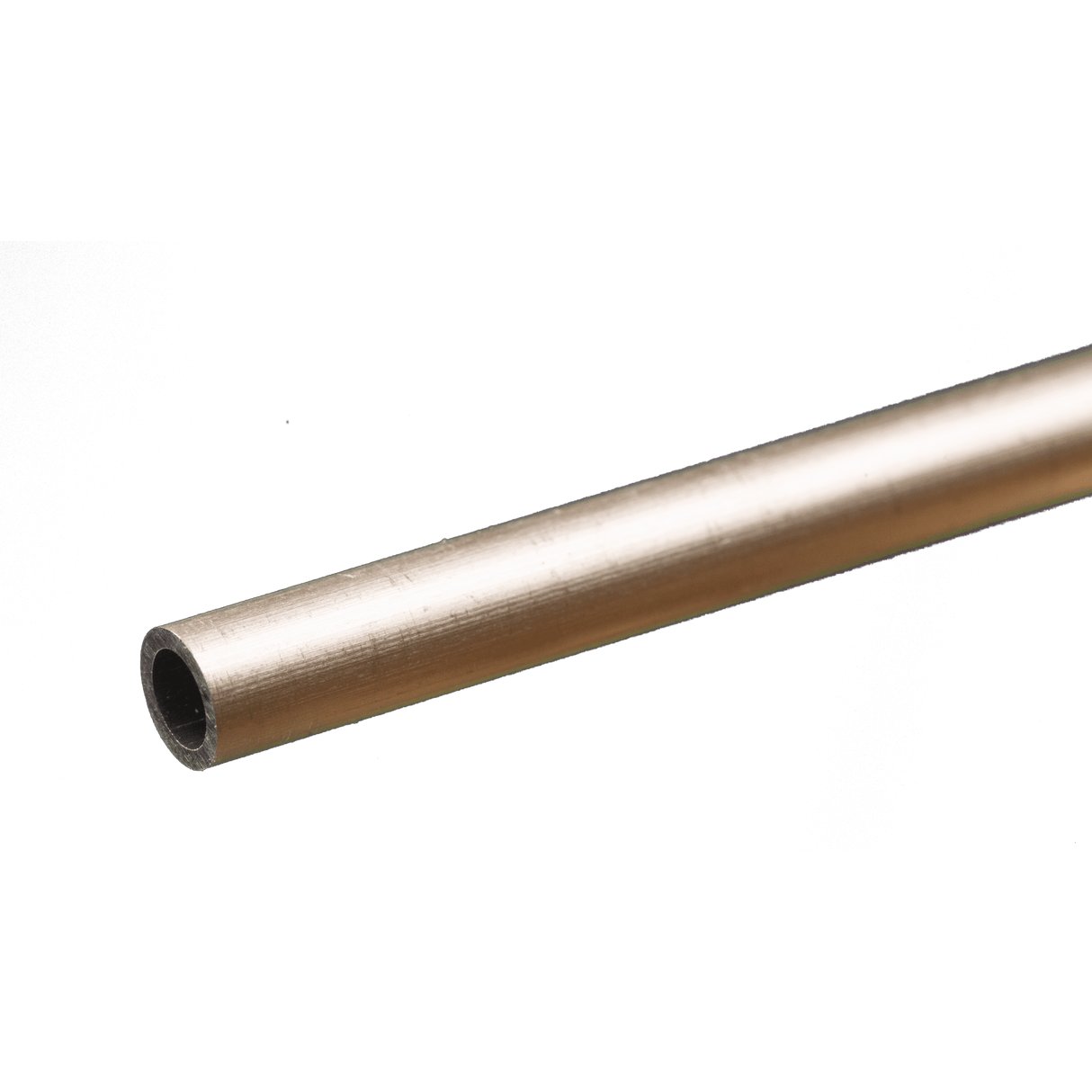 K&S Engineering Aluminum Tube - 12" 30cm Long -- 1/4" 6.35mm OD .035" .89mm Thick Wall - KNS83031