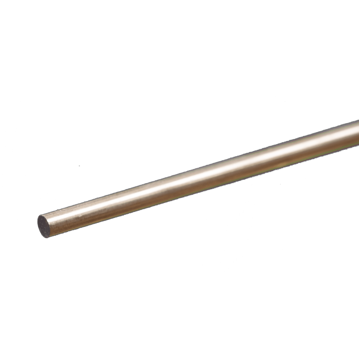 K&S Engineering Solid Aluminum Rod - 12" 30cm Long -- 1/8" 3.18mm Diameter - KNS83043