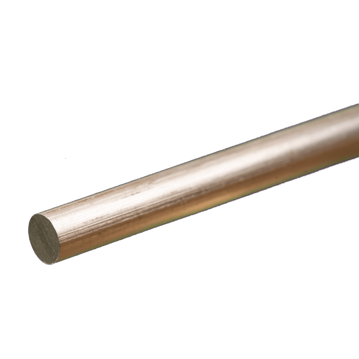 K&S Engineering Solid Aluminum Rod - 12" 30cm Long -- 1/4" 6.35mm Diameter - KNS83045