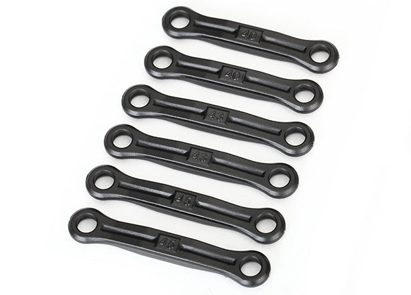 Traxxas 8341 Camber link / toe link set (plastic / non-adjustable) (Front & Rear) - TRA8341