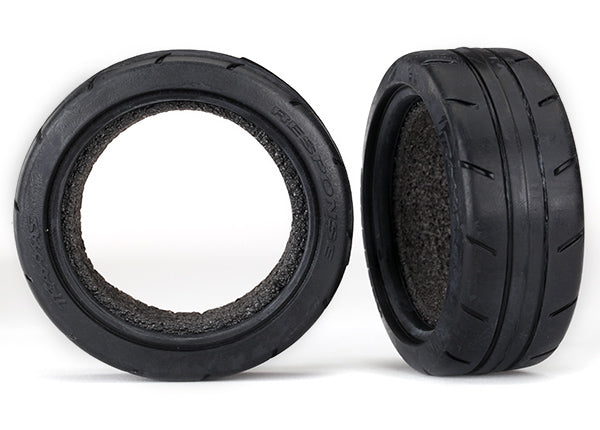 Traxxas 8369 Tires, Response 1.9' Touring (Front) (2)/ foam Inserts (2) - TRA8369