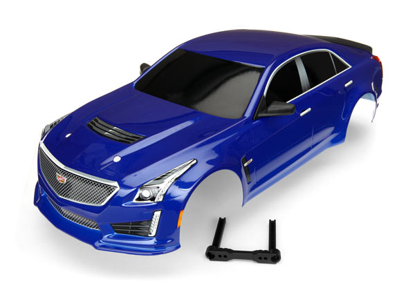 Traxxas 8391A Body, Cadillac CTS-V, - Blue (painted, decals applied) - TRA8391A