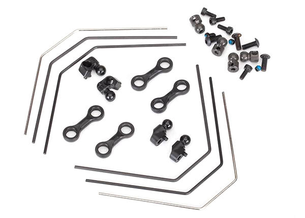 Traxxas 8398 Sway Bar kit , 4-Tec 2.0 (Front and Rear) (includes Front and Rear Sway bars and adjustable Linkage) - TRA8398