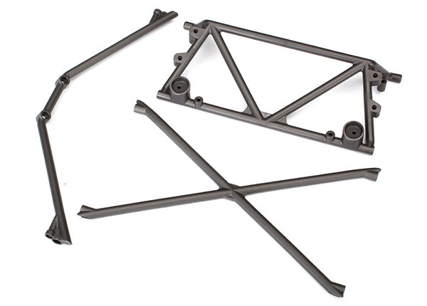 Traxxas 8433 Tube Chassis , center support / cage top / Rear cage support - TRA8433